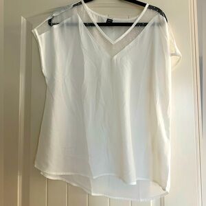 White Shein Blouse
